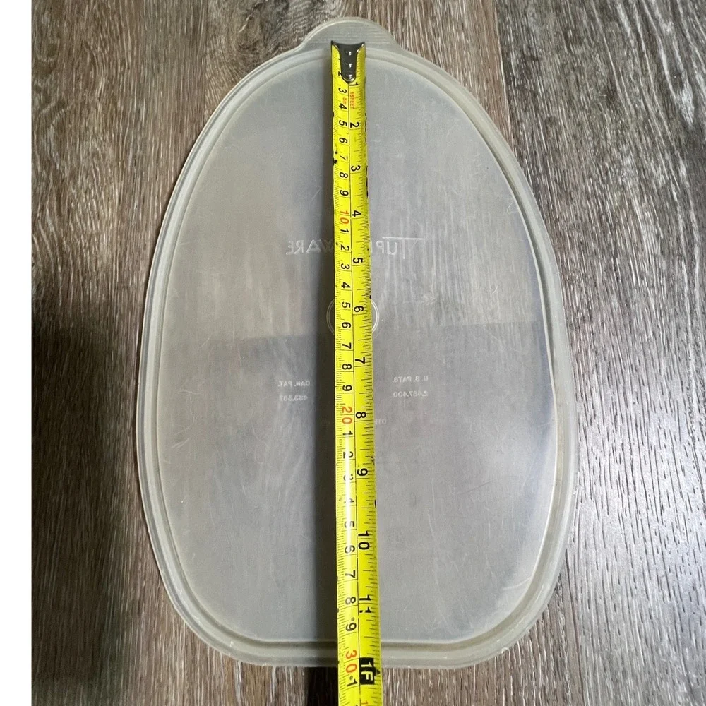 Vintage Plastic Tupperware Replacement Lid Seal ONLY 488 Poultry Ham Keeper